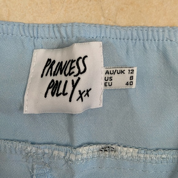 Princess Polly blue floral mini dress - Picture 2 of 2